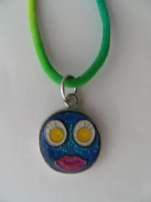 Produktbild von Stimmungskette Emoji, Kette Anhänger Modeschmuck Ketten Geschenke Schmuck Lächeln