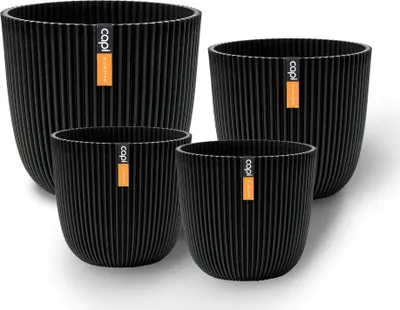 Image de Capi Europe - Set cadeau pot boule Groove 'made with' - Textile noir - Set M