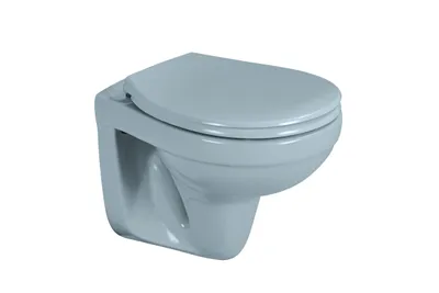 Produktbild von sanicomfort Wand-WC manhattan spülrandlos, Tiefspüler mit WC-Sitz mit Absenkautomatik