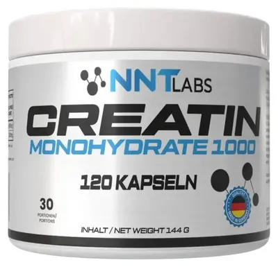 Produktbild von NNT Creatin 1000 mg (120 Kapseln)