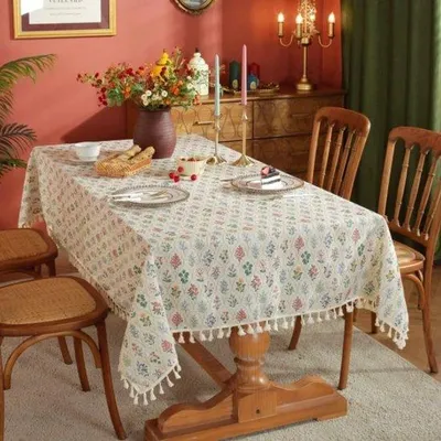 Obrázok produktu pre Obdĺžniková obrus 100 x 140 cm, odolný voči teplu, protišmykový