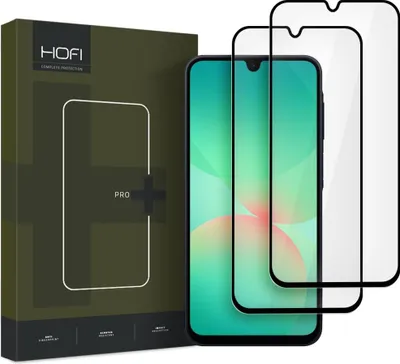 Zdjęcie produktu dla Kaitseklaas Hofi Galaxy A16 4G/5G, Pro+, must, 2tk