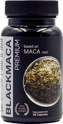 Immagine prodotto di BLACK MACA PREMIUM Maca nera peruviana + Tribulus terrestris | 30 capsule