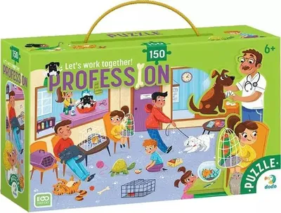 Produktbild von Puzzle 150 elementów. Zawody. Weterynarze