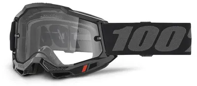 Produktbild von Goggle Enduro Accuri 2 Motocross Schwarz/Grau mit Transparenter Scheibe