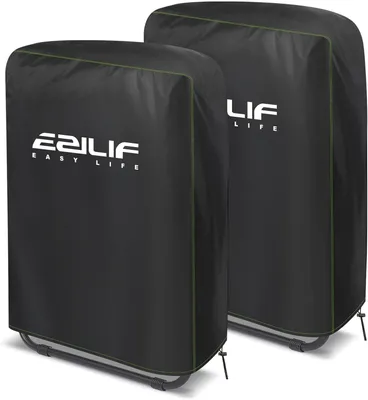 Productafbeelding van Beschermhoes voor inklapbare stoel, waterdicht en winddicht, UV-bestendig, 70 x 110 cm, geschikt voor tuinmeubels