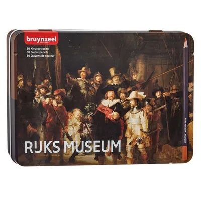 Image de Crayons de couleur Bruynzeel Rijksmuseum, 50pcs.