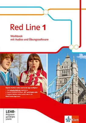 Produktbild von Red Line 1. Workbook mit Audios und Übungssoftware Klasse 5. Ausgabe 2014