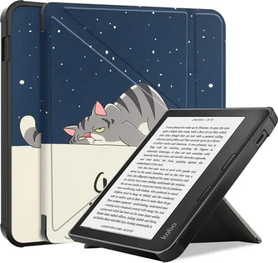 Obrázek produktu pro Pouzdro na tablet pro Kobo Libra 2 7" slim case s funkcí stojánku a automatickým uspáním/probuzením