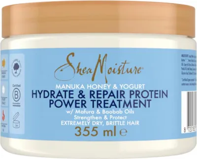 Produktbild von Shea Moisture Manuka Honey & Yogurt Hydrate & Repair Protein Power Treatment 355ml
