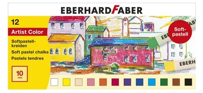 Produktbild von Eberhard Faber EFA Soft Pastellkreiden 12er