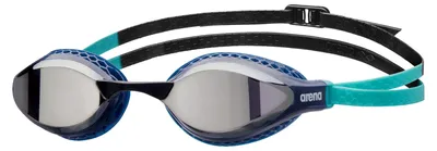 Immagine prodotto di Arena Air Speed occhiali da nuoto specchiati da uomo argento navy acqua