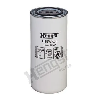 Produktbild von Kraftstofffilter anschraubbar 215 mm HENGST FILTER für u.a. VOLVO FH12