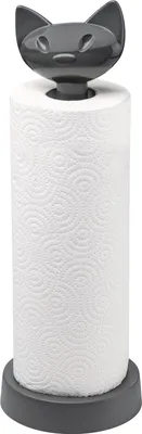 Produktbild von Koziol Küchenrollenhalter Miaou Grau