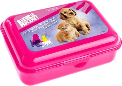 Produktbild von Starpak Lunchbox Sandwichbox Brotdose Hund und Katze