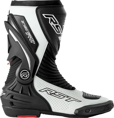 Produktbild von RST Tractech Evo D3O perforierte Motorrad Stiefel, schwarz/weiß, 40