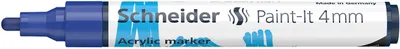 Obrázok produktu pre Schneider akrylový popisovač Paint-It 320 4 mm modrý