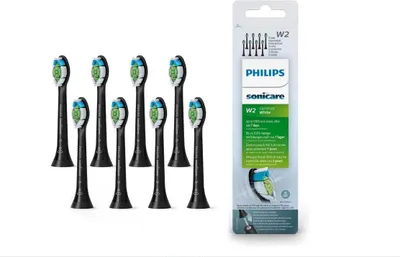 Zdjęcie produktu dla Philips Toothbrush Heads HX6068/13 Sonicare W2 Optimal White Heads, For adults, Number of brush heads included 8, Sonic technolo