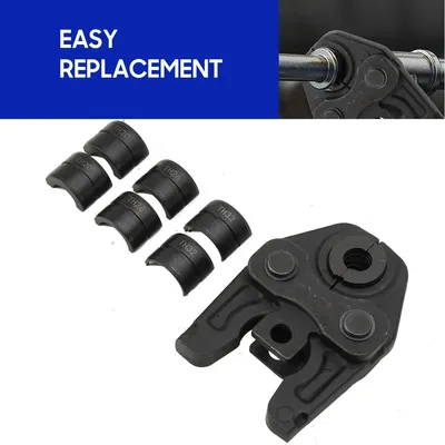 Immagine prodotto di Pinza a pressione per tubi - Ganasce da 16-20-26-32 mm - Per tubi compositi e tubi in rame - Utensile di crimpatura idraulico manuale
