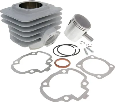 Zdjęcie produktu dla Zestaw cylindra Airsal Sport o pojemności 105,3 ccm i średnicy 52 mm, chłodzony powietrzem, przeznaczony do skutera Honda Yupi 90