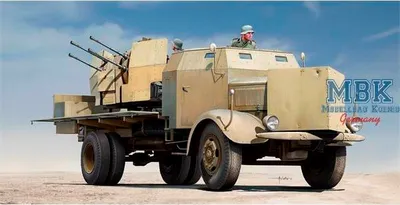 Productafbeelding van TRUMPETER TRU09596 L4500A met 2 cm Flak 38