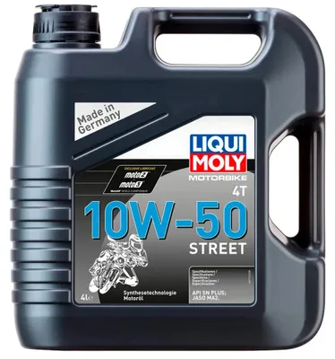Produktbild von Liqui Moly Syn 10w-50 Street 4t 4l Motoröl Durchsichtig Durchsichtig One Size