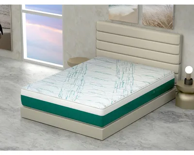 Zdjęcie produktu dla Materac - Poduszka do spania - Materac do łóżka - Materac z pianki termoelastycznej - Materac z pianki memory - Wysokość 24 cm
