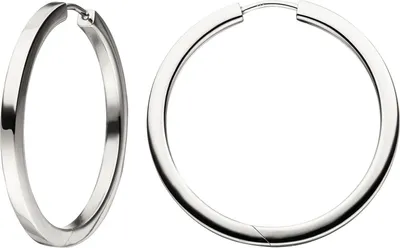 Produktbild von JOBO Creolen 925 Sterling Silber Ohrringe Silbercreolen Silberohrringe