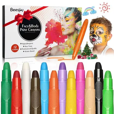 Immagine prodotto di Matite colorate per bambini, lavabili, set da 12 colori