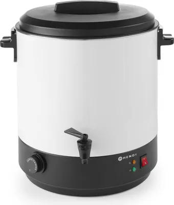 Produktbild von HENDI Heißgetränkespender, 25L, Weiß, 230V/2500W, 435x441x(H)500mm