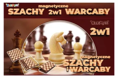 Obrázok produktu pre Gra Szachy Warcaby 2w1