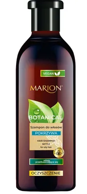 Zdjęcie produktu dla Marion Botanical Szampon Pokrzywa 400Ml - Włosy Przetłuszczające Się
