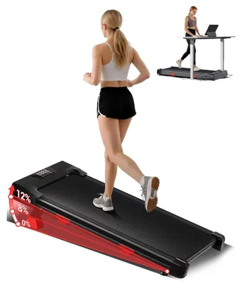 Immagine prodotto di Tapis roulant pieghevole - Adatto a utenti di età inferiore a 18 anni - Allenamento 3-in-1 - Motore brushless da 3 HP - Inclinazione regolabile - Carico massimo: 120 kg - Display