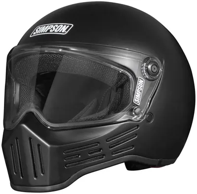 Obrázek produktu pro Motocyklová přilba Simpson M30, matná černá, velikost M