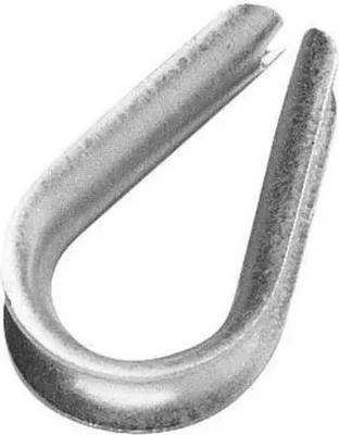 Produktbild von Plastimo Edelstahl-kausche 2 Einheiten Silber 16 mm Silber 16 mm