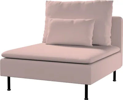 Produktbild von Dekoria Bezug für Söderhamn Sitzelement 1, rosa, Bezug für Sitzelement 1
