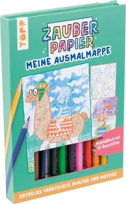 Produktbild von Zauberpapier - Meine Ausmalmappe