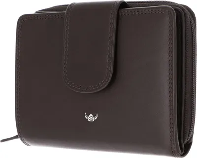 Zdjęcie produktu dla Portfel skórzany Golden Head Polo RFID Protect zip 3331 ciemnobrązowy