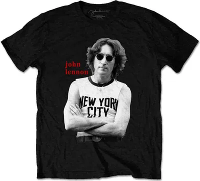 Produktbild von John Lennon New York City Black & White Black 2XL T-Shirt