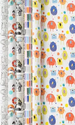 Produktbild von 25 Rollen Geschenkpapier 0,7 x 2 m
