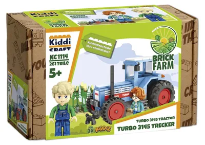 Produktbild von Kiddicraft KC1114 KIDDIZ Turbo 3145 Trecker