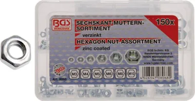 Obrázek produktu pro BGS technic Nut Assortment, 212 mm, 212 g