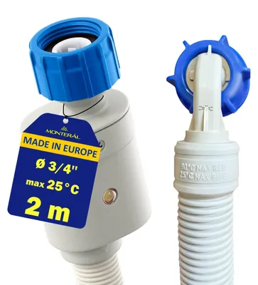 Aquastop-Schlauch 2 m für Waschmaschine & Spüler, 3/4 Zoll