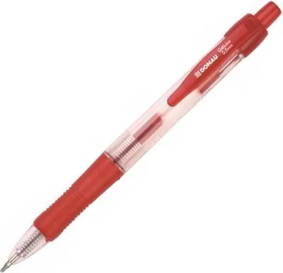 Immagine prodotto di Penna a sfera automatica Donau Red GelClick 0,5 mm