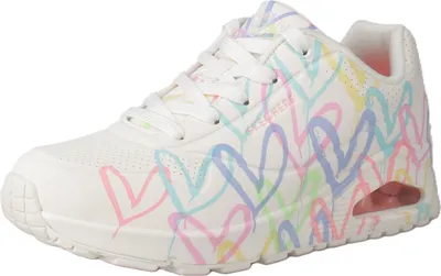 Produktbild von Skechers 155507 Uno Spread The Love - Damen Sneaker - WPTQ-Weiß, Größe:39 EU