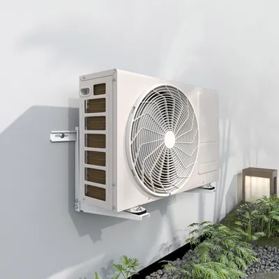 Produktbild von InLine Halterung für Split Klimaanlage Außengerät oder Wärmepumpe, weiß, Weiß