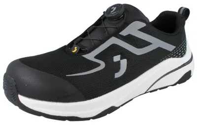 Produktbild von SAFETY JOGGER Freedom Herren extra breite Twist Lock Sicherheitssneaker S1PS schwarz - Größe: 42