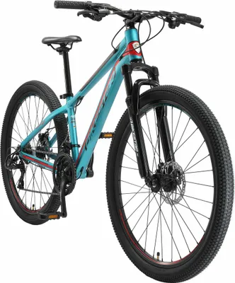 Produktbild von BIKESTAR Alu Mountainbike 27.5 Zoll | 21 Gang Hardtail Sport MTB 14 Zoll Rahmen Scheibenbremse Federgabel | Türkis