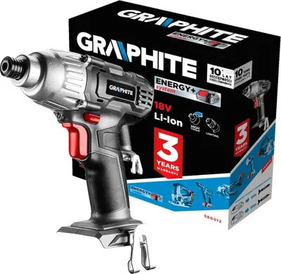 Zdjęcie produktu dla GRAPHITE Zakrętarka akumulatorowa Energy+ 18V, Li-Ion, bez akumulatora