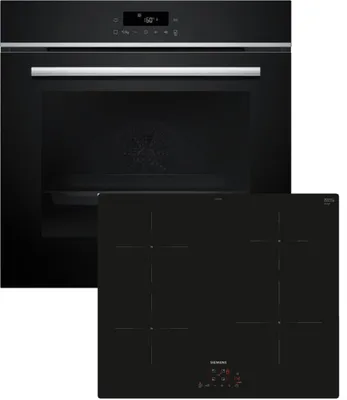 Produktbild von Siemens iQ100 PQ100I60, Zonen-Induktionskochfeld, 4 Zone(n), Glaskeramik, Schwarz, Touchsteuerung, 59,2 cm